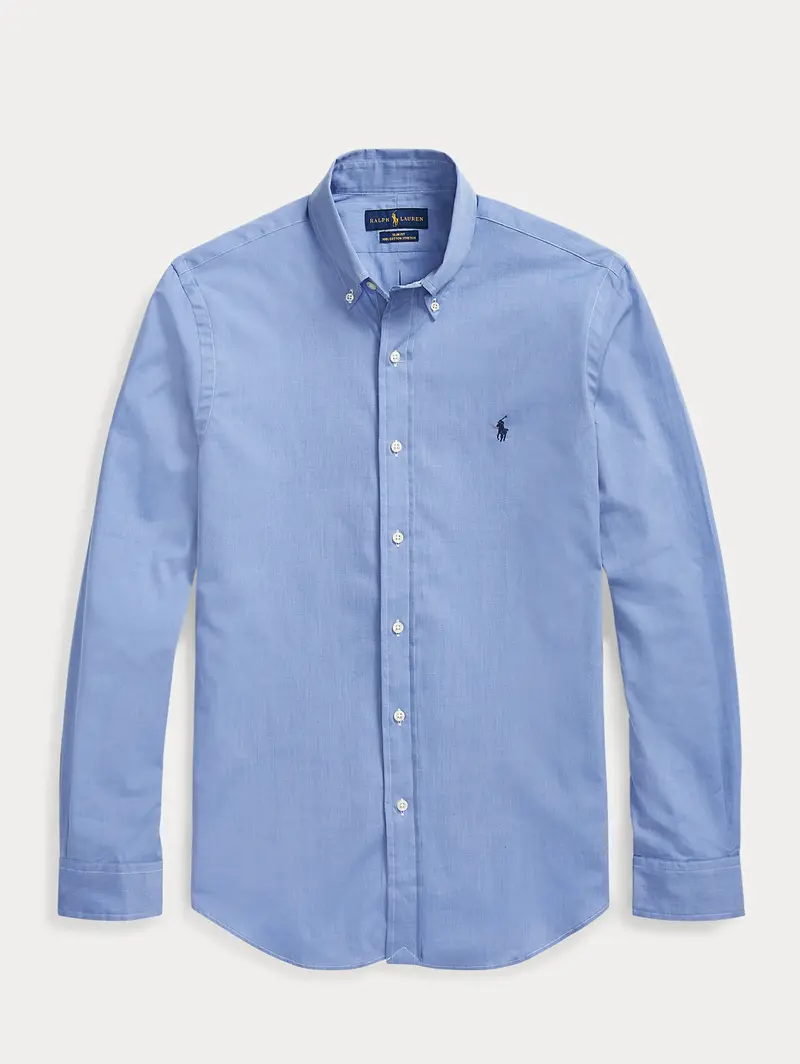 Light Blue Poplin Shirt 1