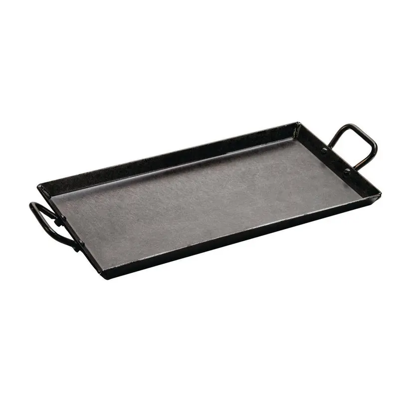 Lodge Carbon Steel Stovetop Griddle – 18 Inch With Handles 1