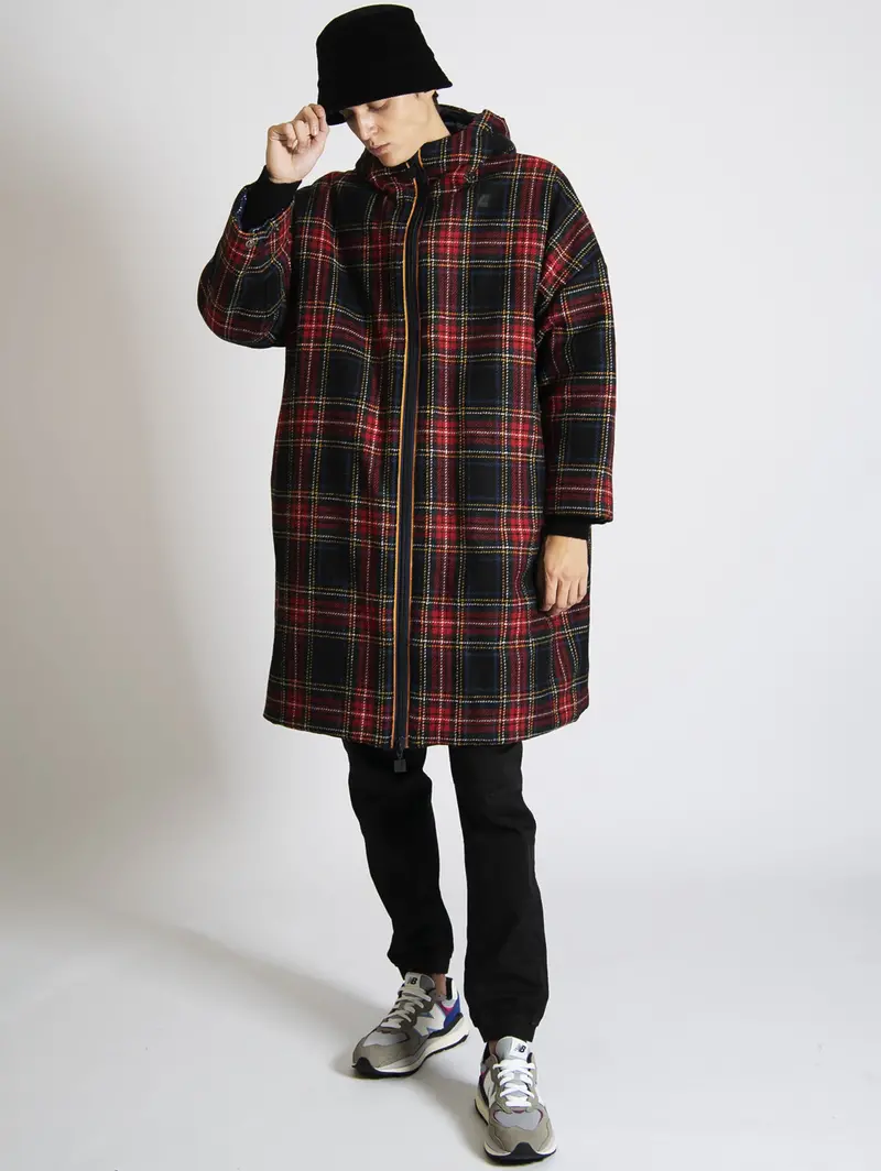 Long Multicolor Reversible Jacket 1