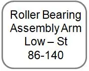 Low-Profile Roller Bearing Arm Assembly – Standard Type 1
