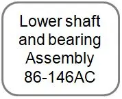 Lower Shaft And Bearing Assembly Kit 1