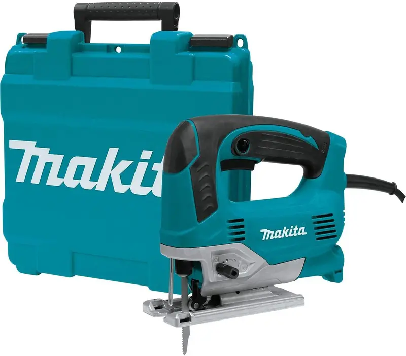 Makita 6.5-Amp Variable-Speed Top-Handle Jig Saw – Corded With Carry Case 1
