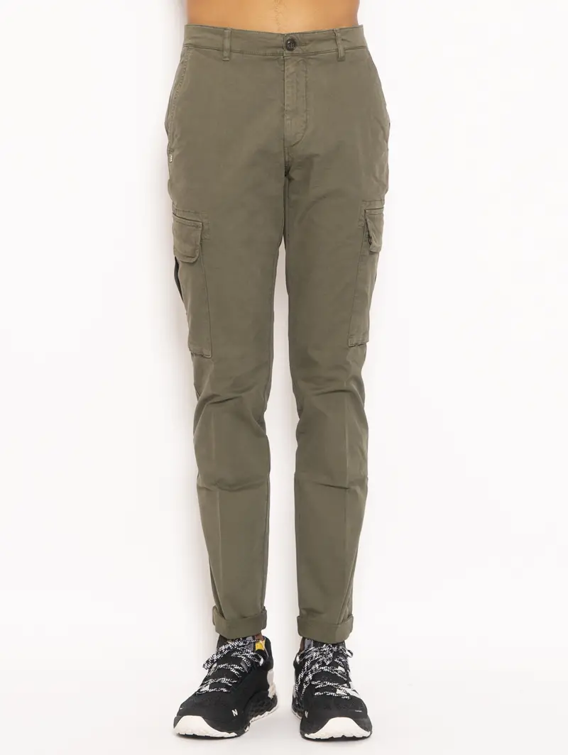 Military Green Cargo Pants 1