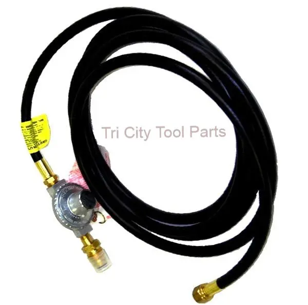 Mr. Heater 12-Foot Propane Hose With Built-In Regulator And Pol Fitting (Model F273072) 1