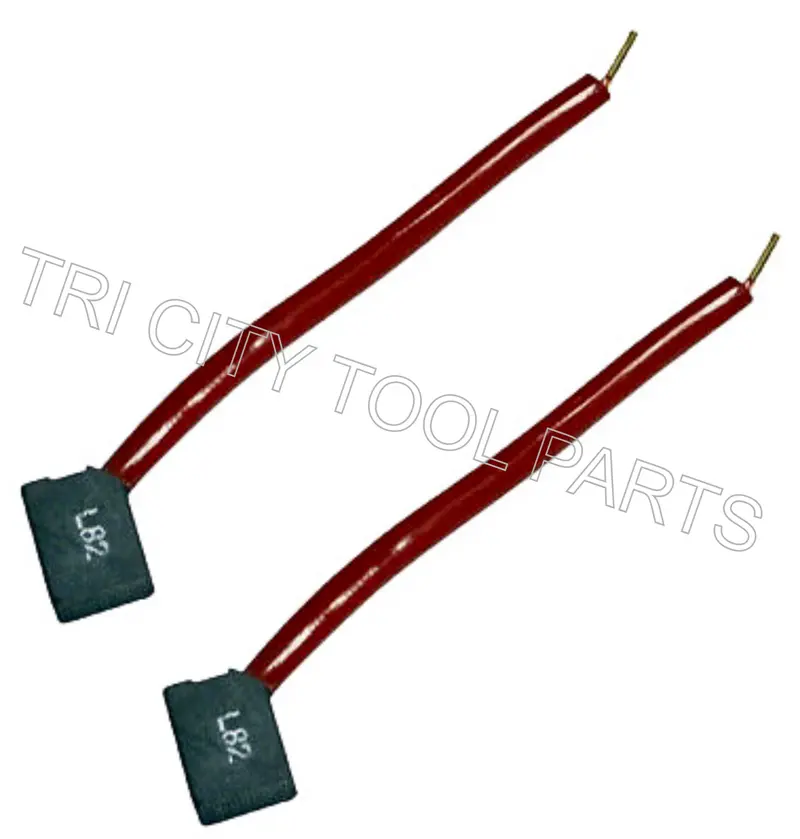 N198492 Dual Carbon Brush Set For Dewalt Dwd210G And Dwd520 Drills 1