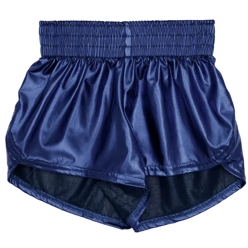 Navy Metallic Short Sleeve Top 1