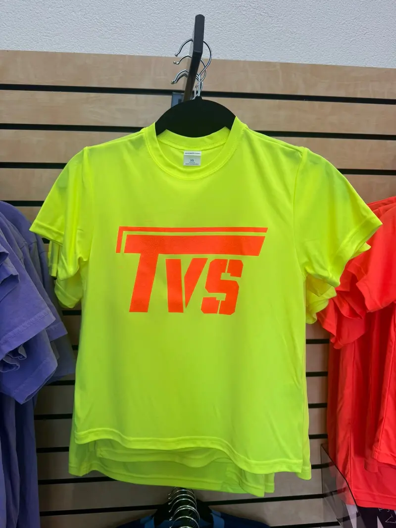 Neon Flying Tvs Graphic Sweatshirt – Sunshine Yellow 1