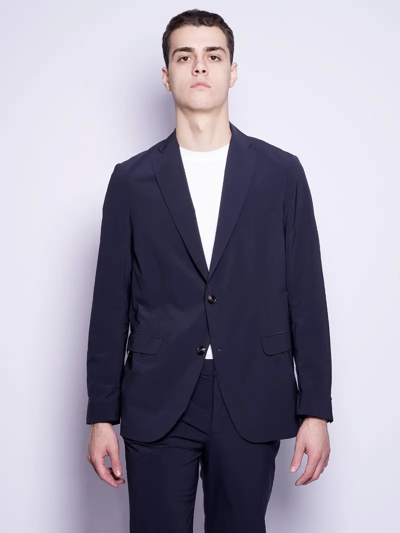 Night-Blue Surflex Stretch Blazer 1