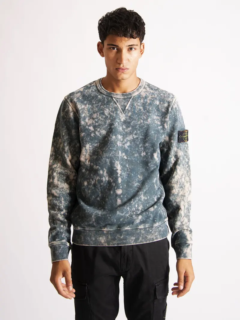 Off-Dye Ovd Blue Sweatshirt 1