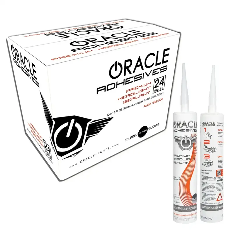 Oracle Lighting 2001-504 Black Headlight Sealing Adhesive – 10 Oz Tube 1
