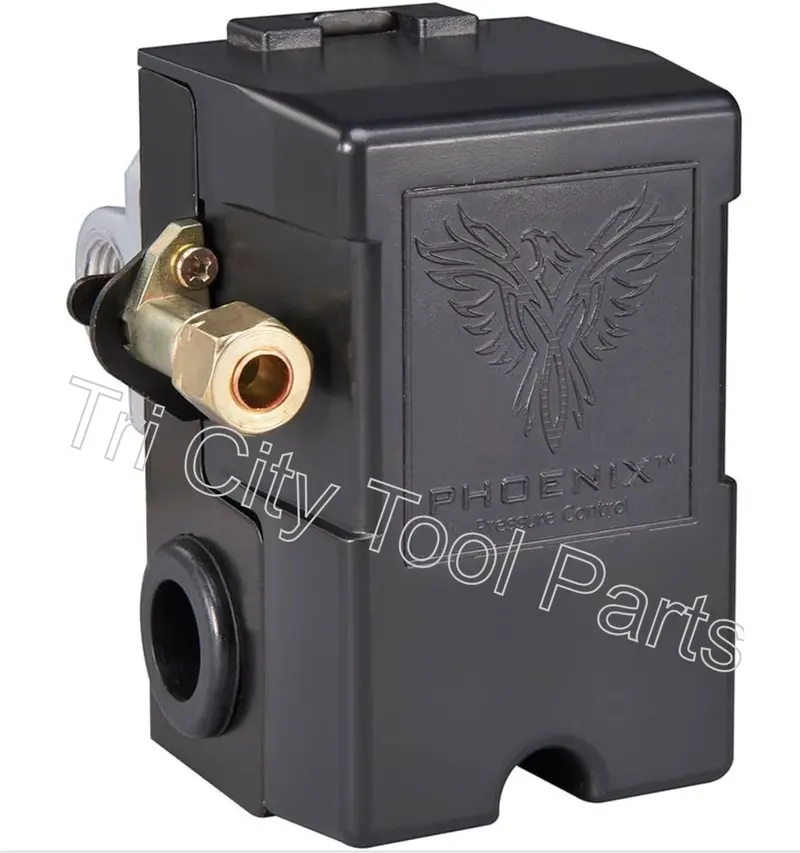 Phoenix 125/95 Psi Air Compressor Pressure Switch 69Mb7Ly2C With Unloader Valve 1