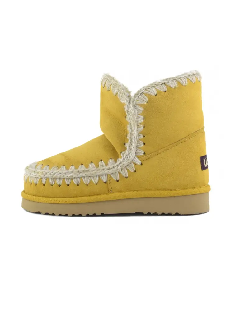 Pineapple-Print Shearling Eskimo 18 Boots 1