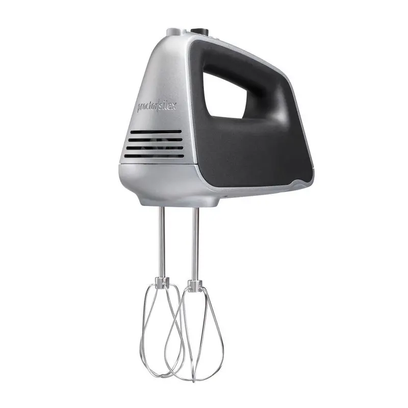 Proctor Silex 5-Speed Hand Mixer – Black & Silver Finish With Instant Power Boost Button 1