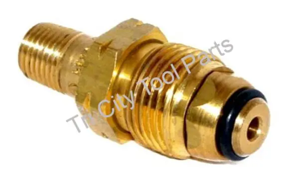 Propane Pol Tank Fitting For Portable Heaters – Replaces 6433Nr, Lap4020, And 6252 (Part #113818-01 / 26433) 1