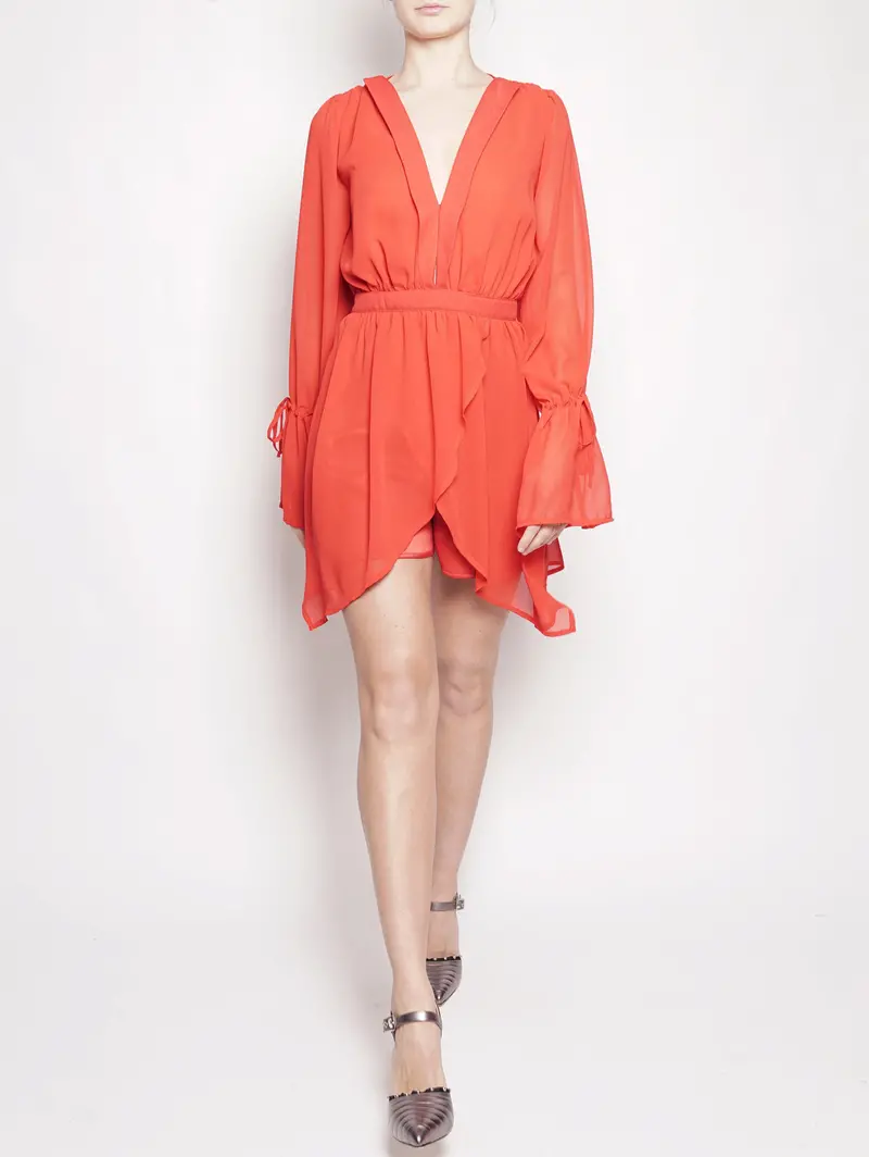 Red Dalia Matching Tracksuit 1