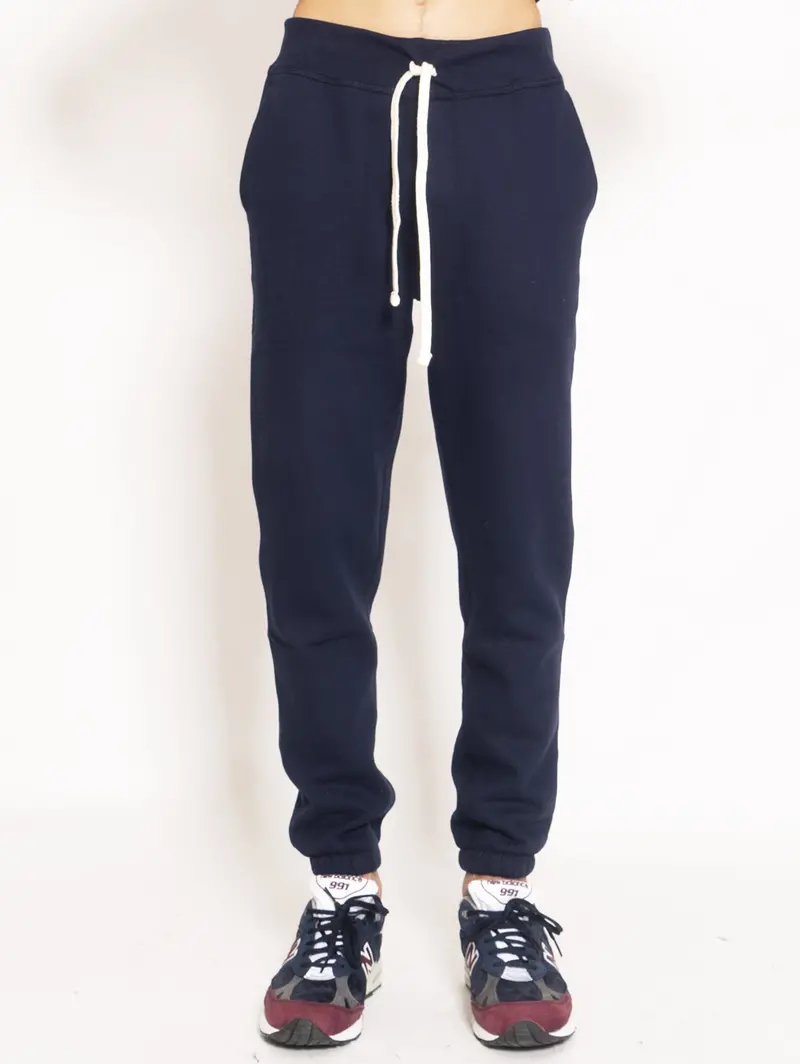 Relaxed-Fit Jogger Pants In Denim Blue 1