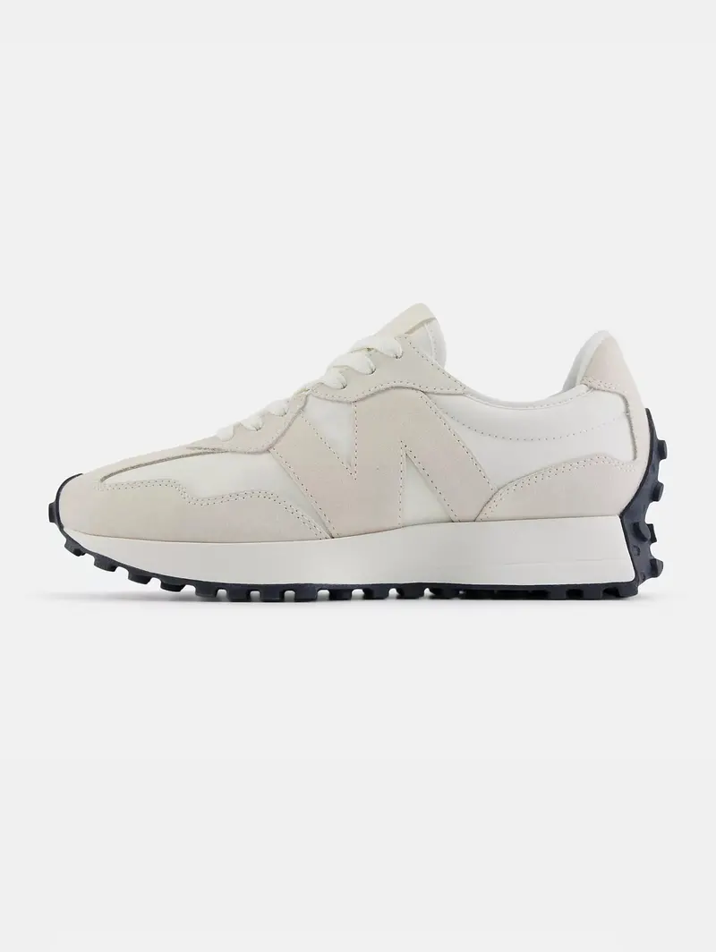 Retro-Inspired White 327 Sneakers 1