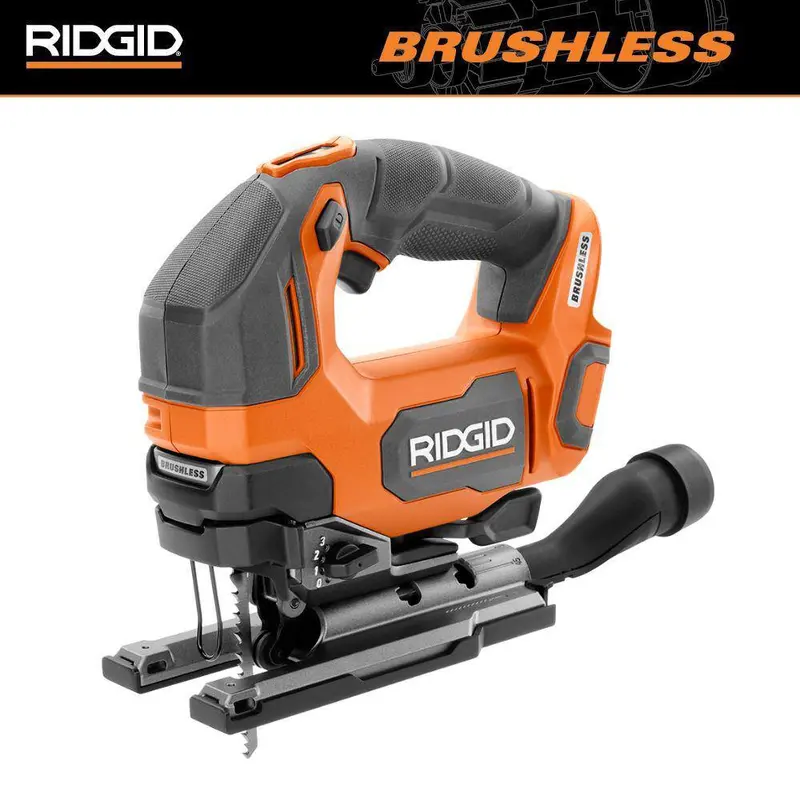 Ridgid 18V Brushless Cordless Jig Saw (Bare Tool) 1