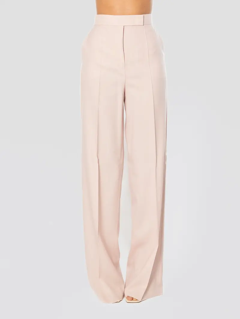Rose Wide-Leg Wool Trousers 1