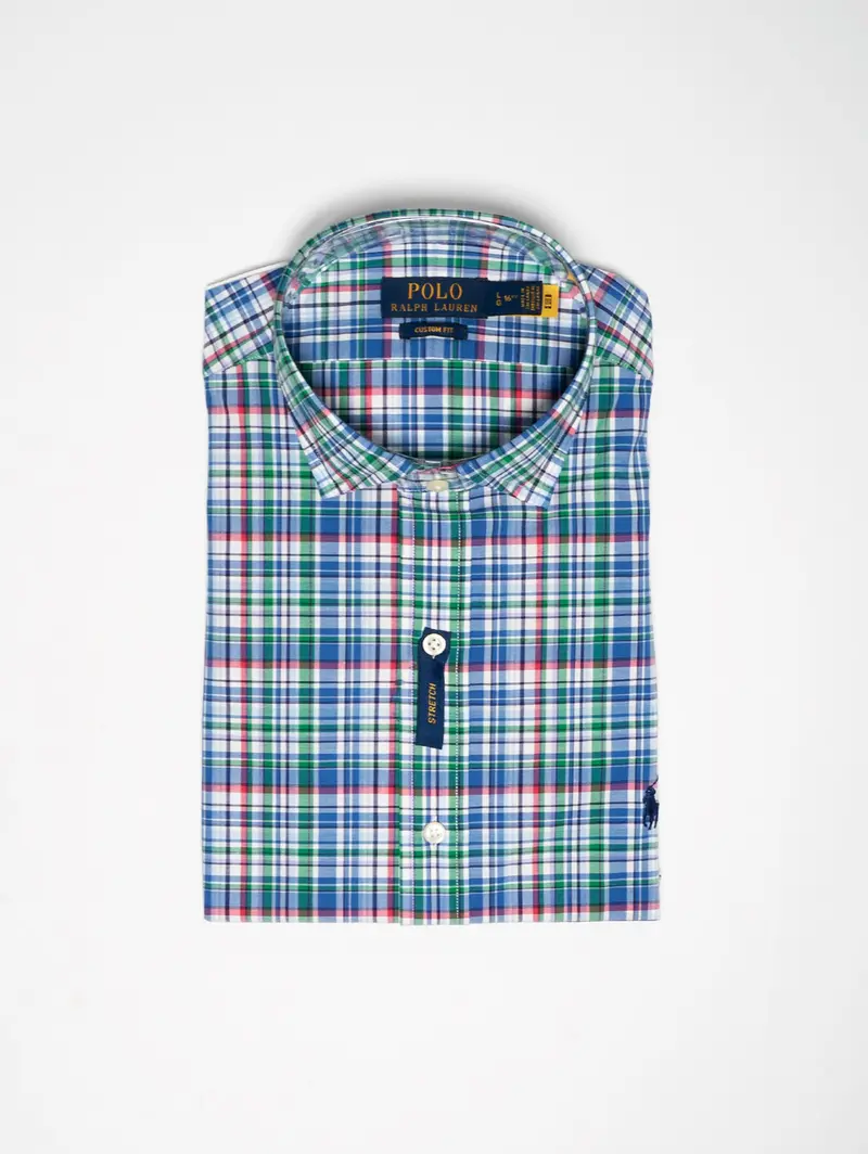 Royal And Berry Check Pattern Shirt 1