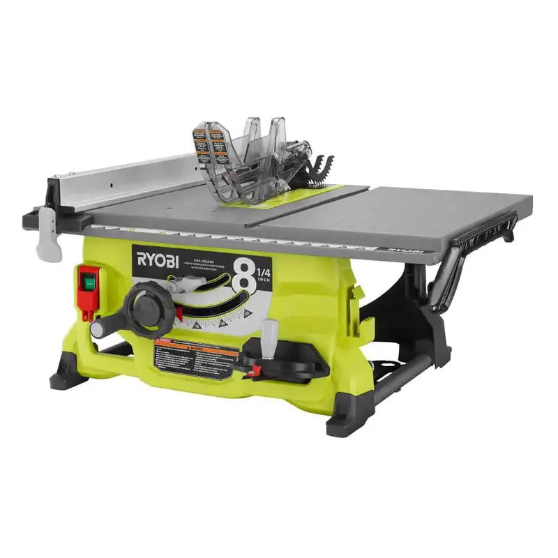 Ryobi 13-Amp 8-1/4-Inch Portable Jobsite Table Saw – Compact Corded Design (No Stand) 1