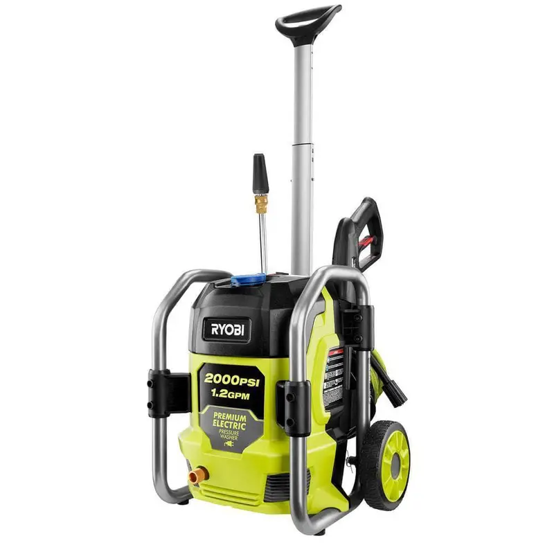 Ryobi 2000 Psi / 1.2 Gpm Cold Water Electric Pressure Washer – Corded Model 1