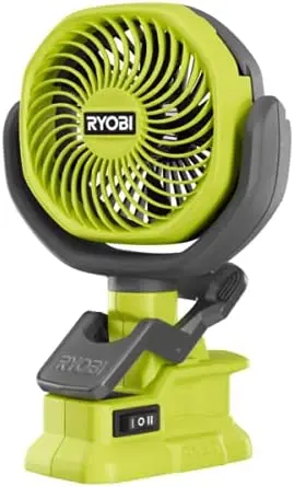 Ryobi One+ 18V 4 In. Cordless Clamp Fan – Bare Tool 1