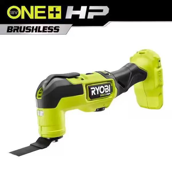 Ryobi One+ 18V Brushless Cordless Multi-Tool – Compact Oscillating Design (Bare Tool) 1