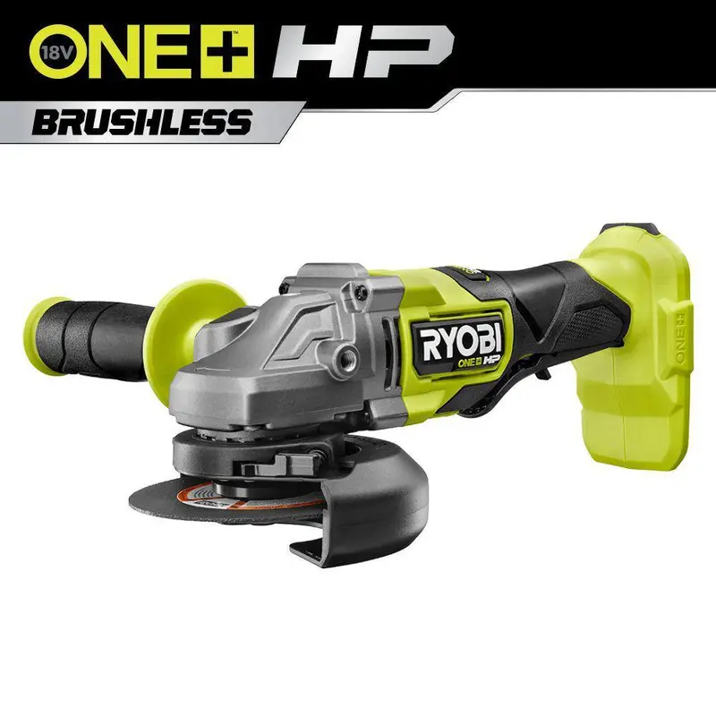 Ryobi One+ Hp 18V Brushless Angle Grinder – 4-1/2 In Cordless Grinding Tool (Tool-Only) 1