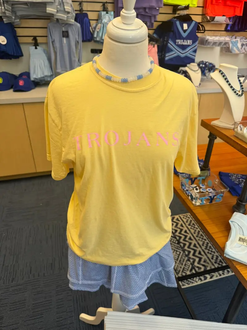 Seaside Collection Trojans Shirt – Sunny Yellow 1