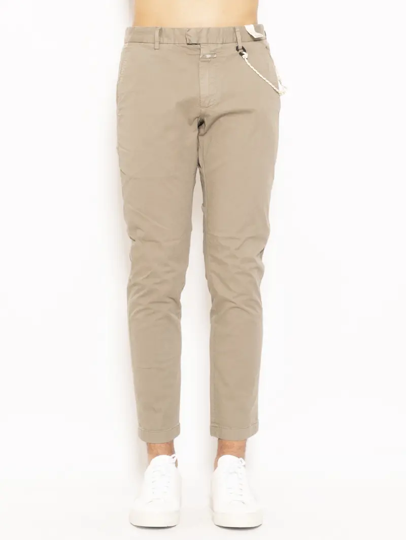 Slim-Fit Devon Green Trousers 1
