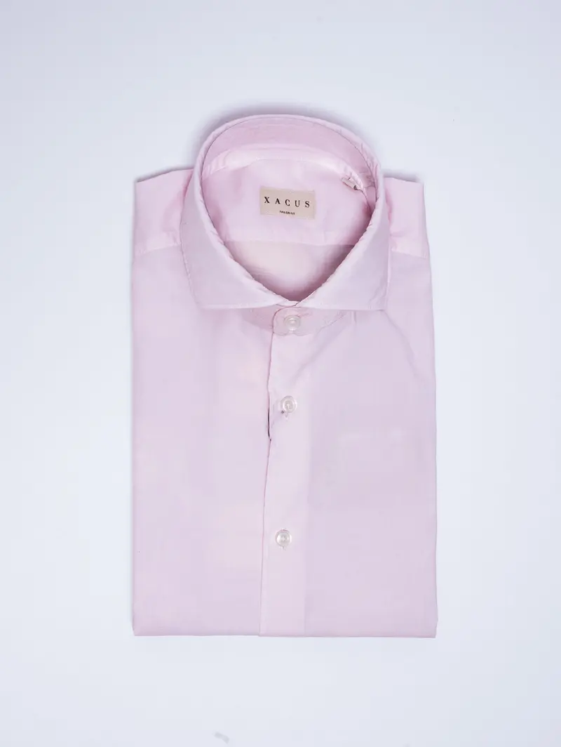 Soft Pink Cotton Dress Shirt 1