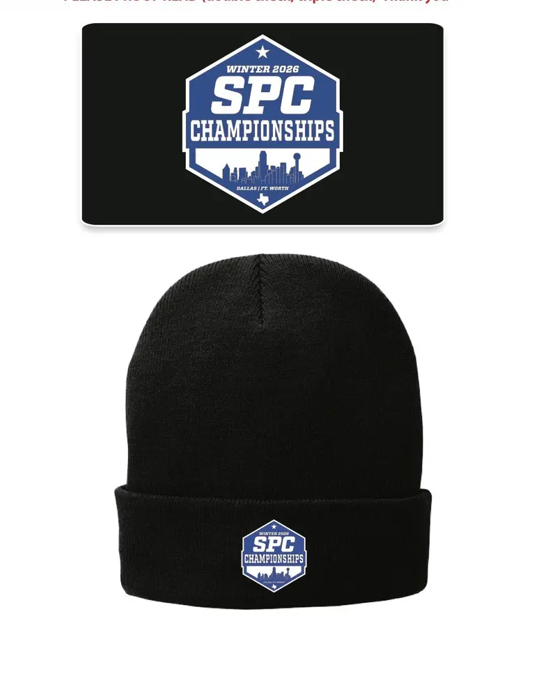 Spc Championship Knit Beanie 1