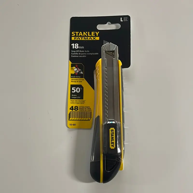 Stanley Fatmax 18 Mm Snap-Off Utility Knife 1