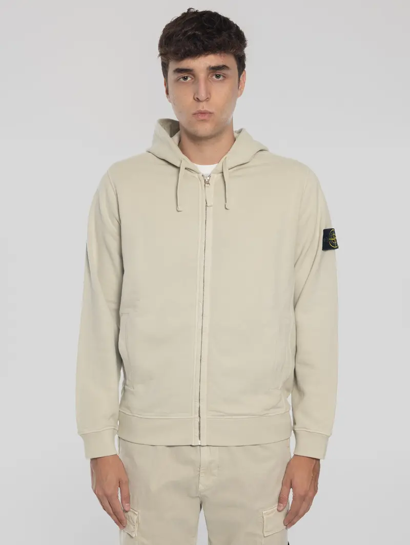 Stucco Organic Cotton Full-Zip Hoodie 1
