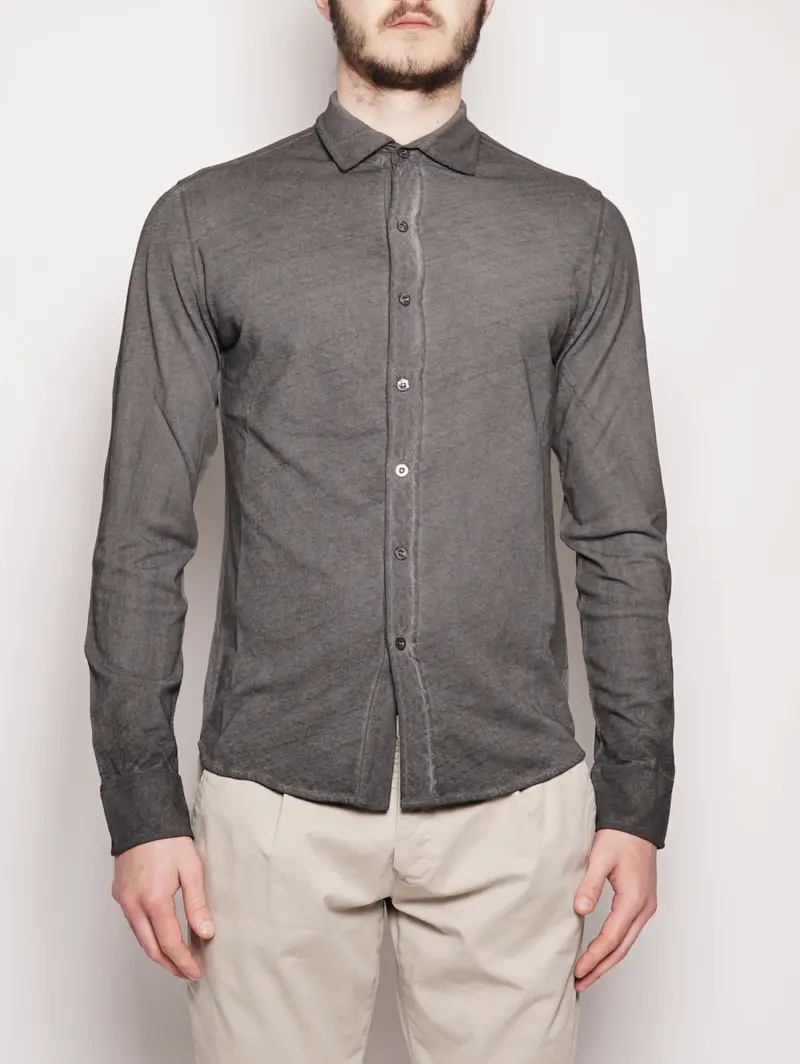 Titanium Cotton-Blend Shirt 1