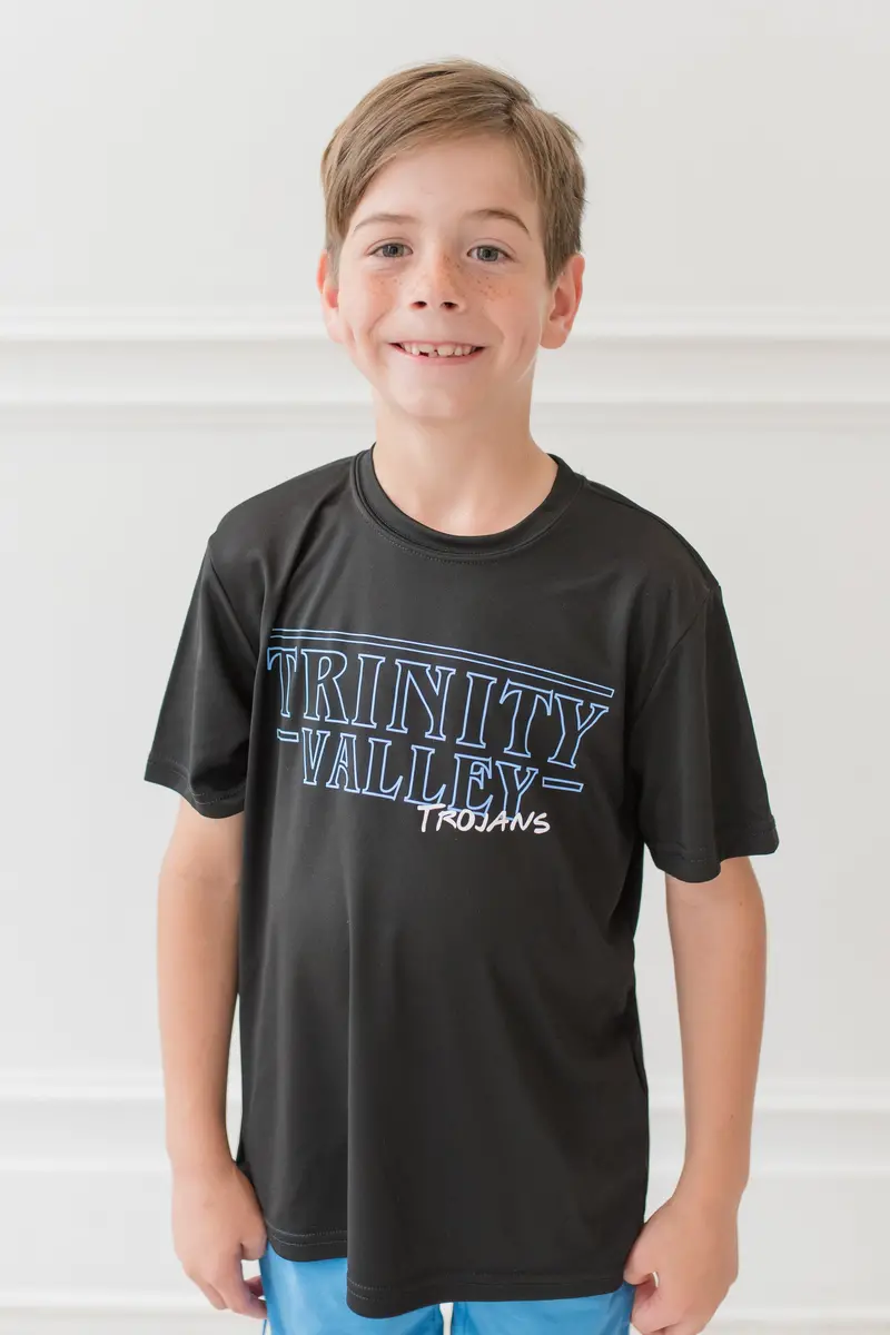 Trinity Valley Stranger Things-Themed Tee 1
