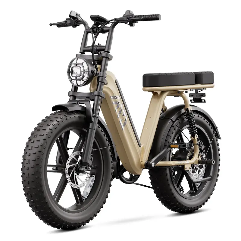 Tst R7 1500W Cargo E-Bike – Moped-Inspired Design With Full Suspension (2026 Release) 1