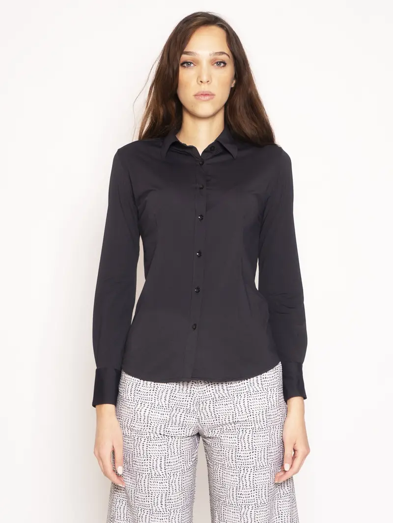 Ultra-Stretch Black Shirt 1