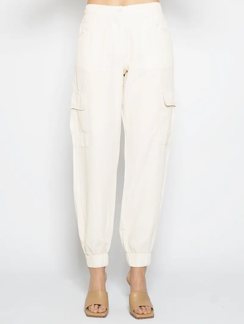 Vanilla Cargo Pants 1