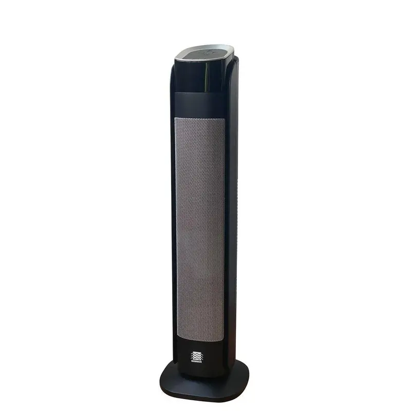 Warmwave 30-Inch Digital Ceramic Tower Heater – Remote-Enabled, Non-Oscillating Deluxe Variant 1