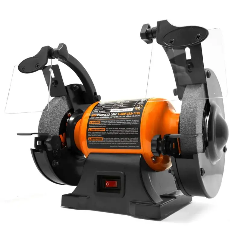 Wen 6-Inch 2.1-Amp Single-Speed Bench Grinder 1