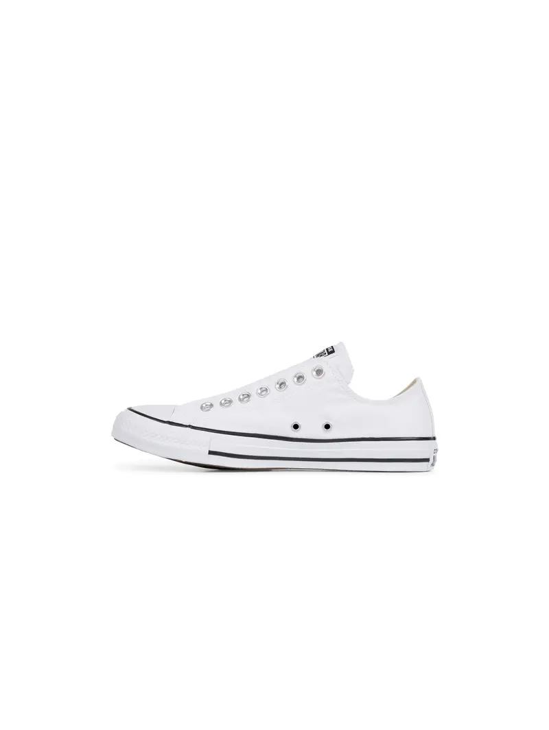 White/Black/White Chuck Taylor Slip-On Low-Top Sneakers 1