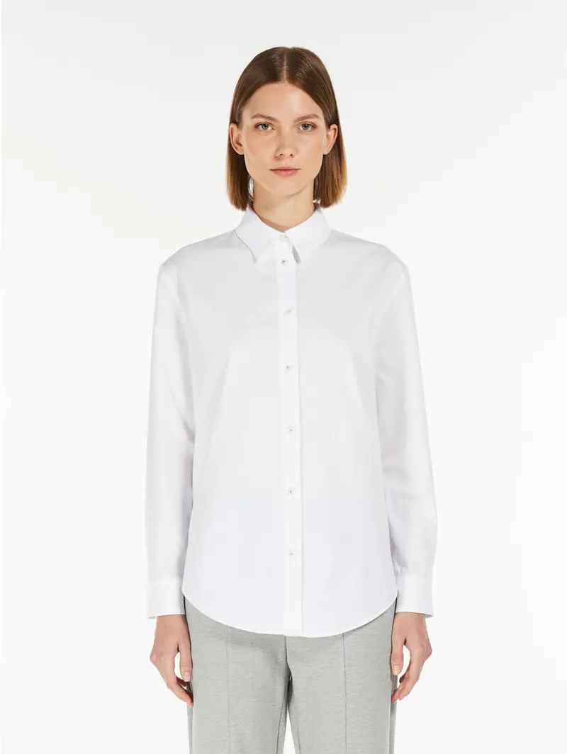 White Chalk Ricard Poplin Shirt 1