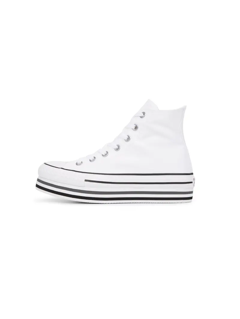 White Chuck Taylor Platform High-Top Sneakers 1