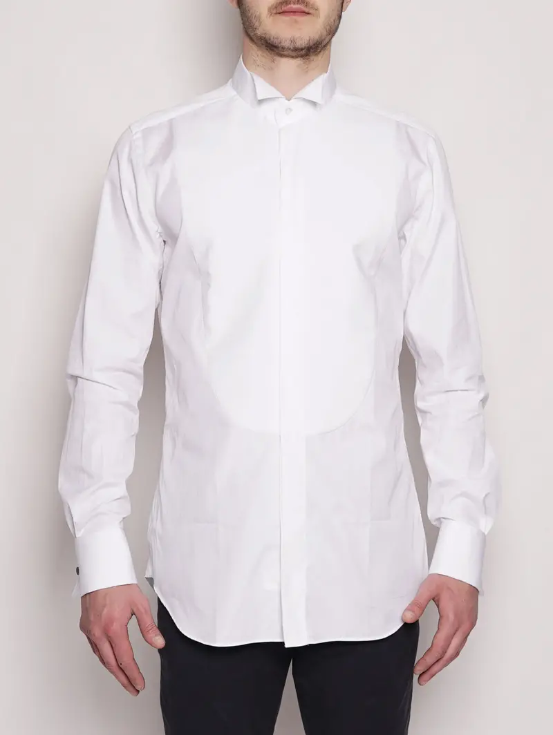 White French Cuff Cotton Dress Shirt 1