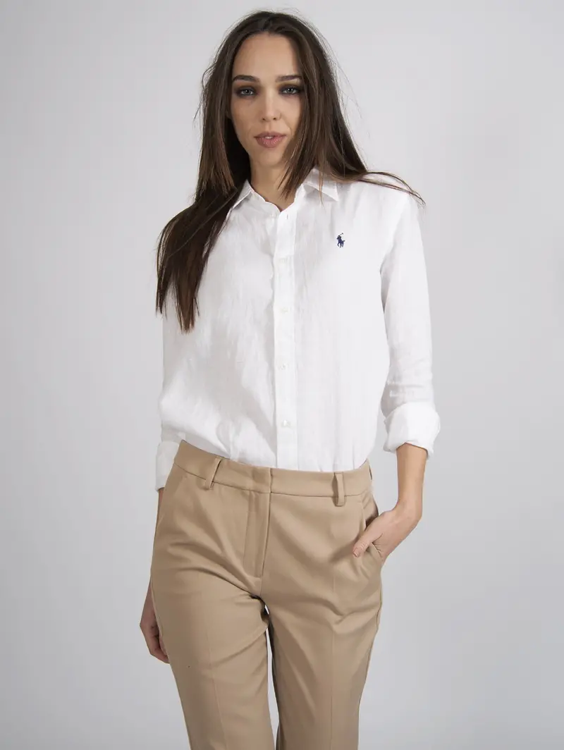 White Linen Shirt 1
