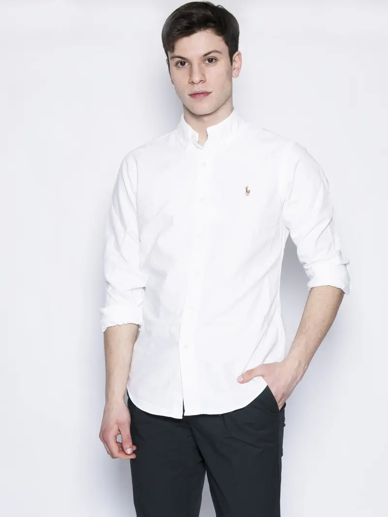 White Oxford Cotton Shirt 1
