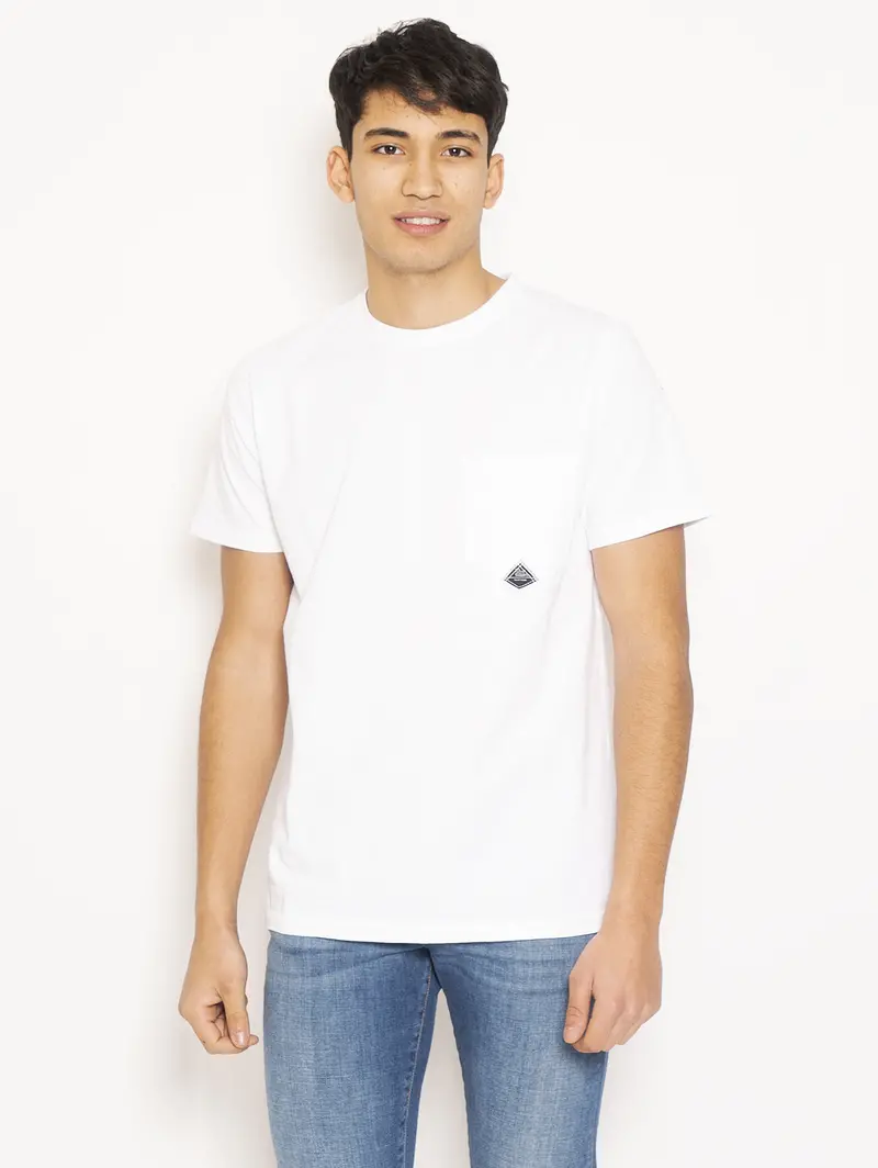 White Pocket T-Shirt 1