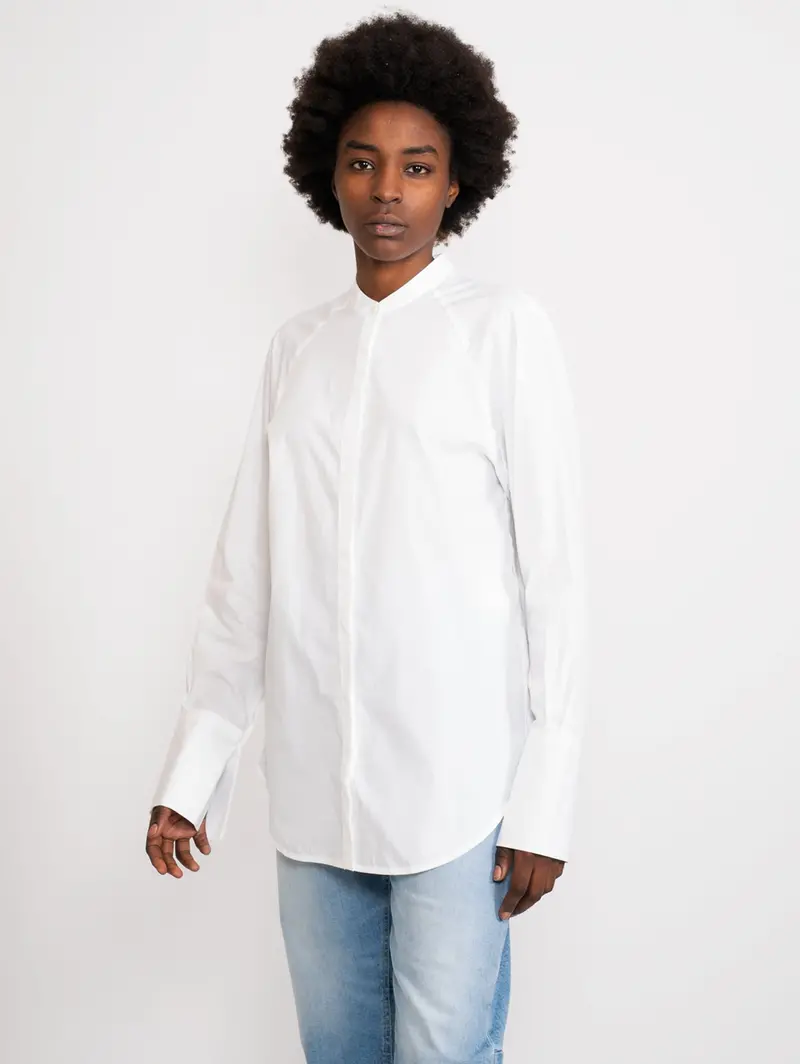 White Regular-Fit Dress Shirt 1